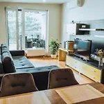 דירה Vanagupes Terasa - Apartamentai Prie Juros Palangoje פלאנגה