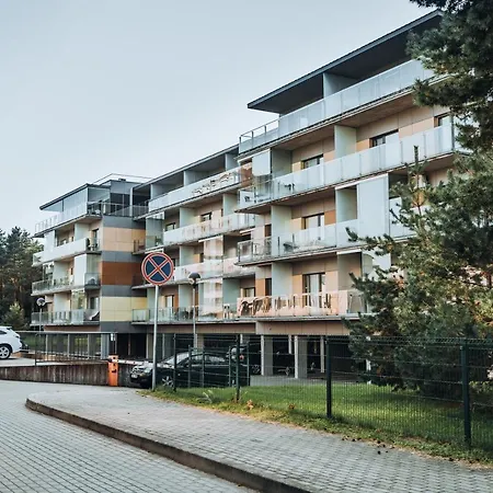 شقة Vanagupes Terasa - Apartamentai Prie Juros Palangoje *