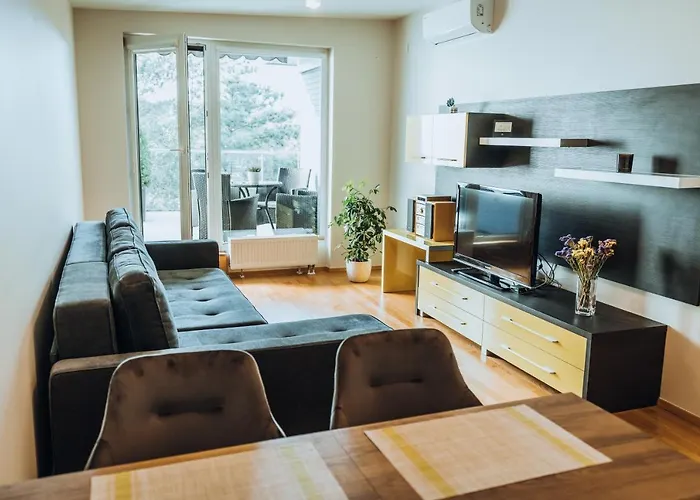 דירה Vanagupes Terasa - Apartamentai Prie Juros Palangoje פלאנגה