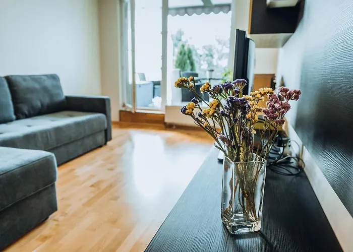 شقة Vanagupes Terasa - Apartamentai Prie Juros Palangoje *