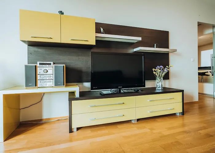 شقة Vanagupes Terasa - Apartamentai Prie Juros Palangoje *