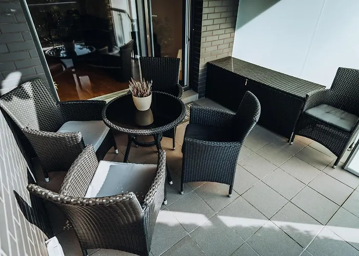 Vanagupes Terasa - Apartamentai Prie Juros Palangoje شقة بالانغا