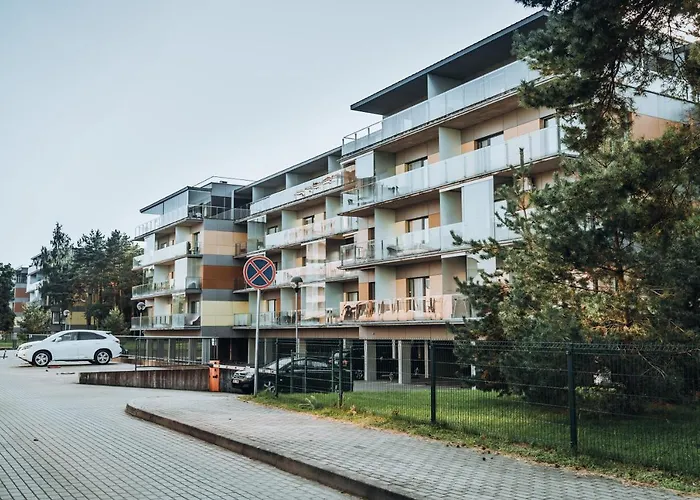 شقة Vanagupes Terasa - Apartamentai Prie Juros Palangoje *
