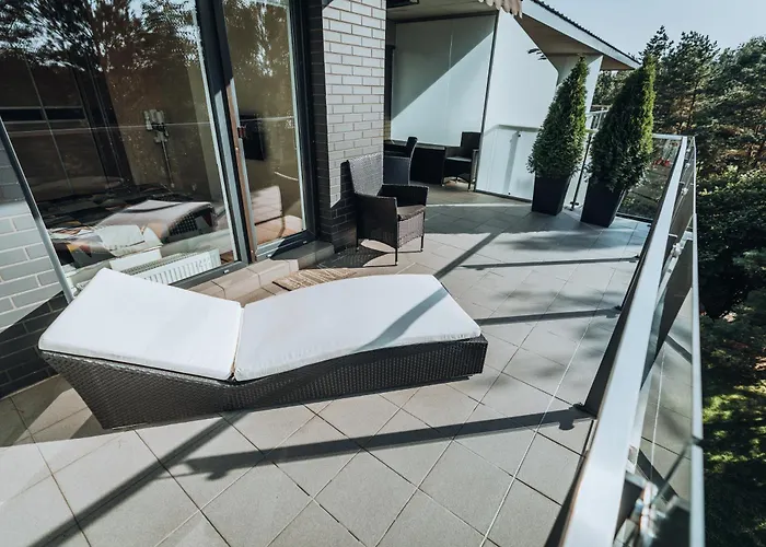 شقة Vanagupes Terasa - Apartamentai Prie Juros Palangoje *